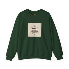 Golden Style Crewneck – “Aged Well, Like Opinions”