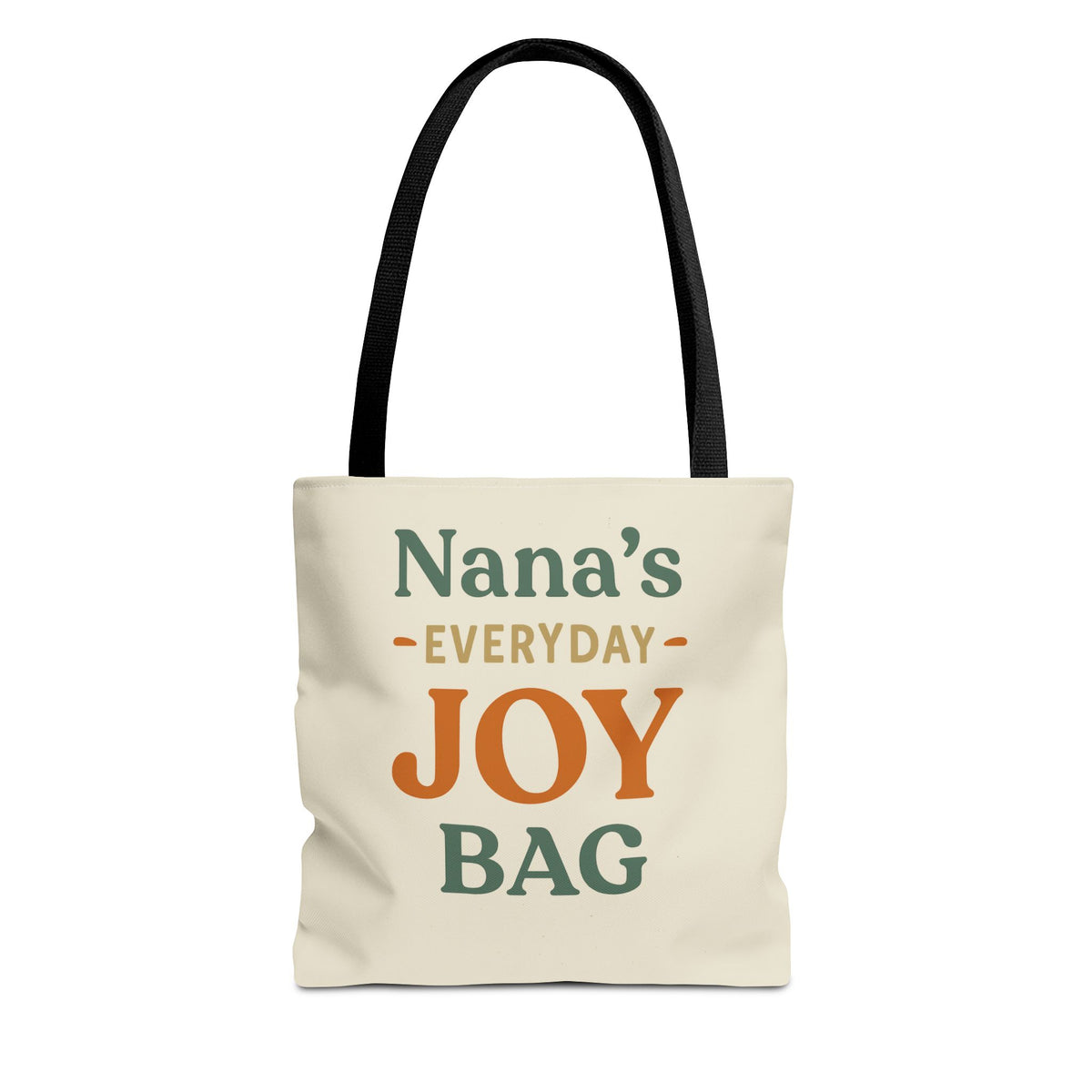 Nana's Everyday Joy Tote Bag, Perfect Gift for Grandmothers, Eco-Friendly Shopping Bag, Yellow All-Over Print, Birthday, Mother's Day, [...]