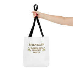Essentials Tote Bag - Perfect for Grandma, Stylish Shopping, Beach Days, Gifts for Her, Personalized Bag