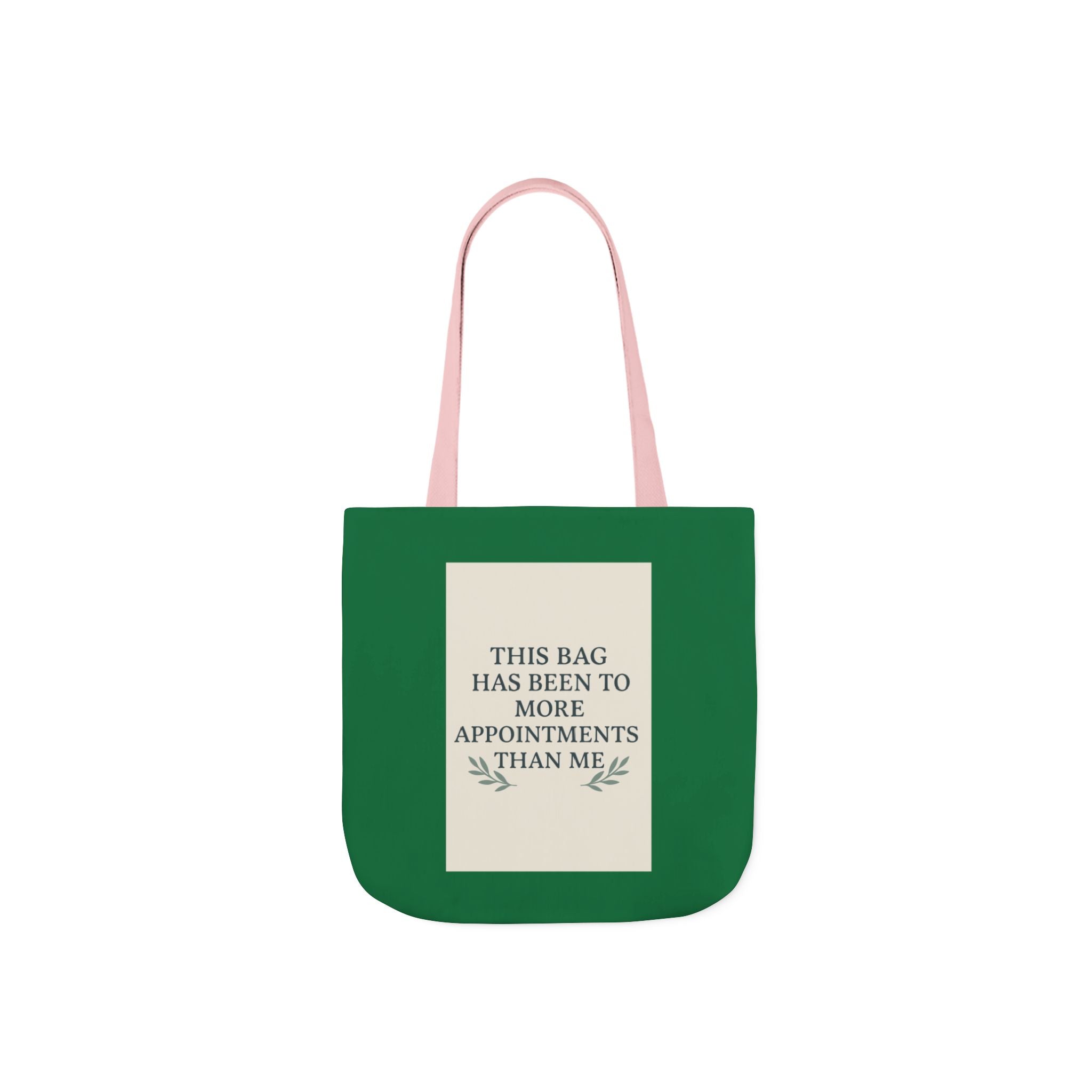 Canvas Tote Bag with Colorful Straps - Perfect Gift for Grandmothers