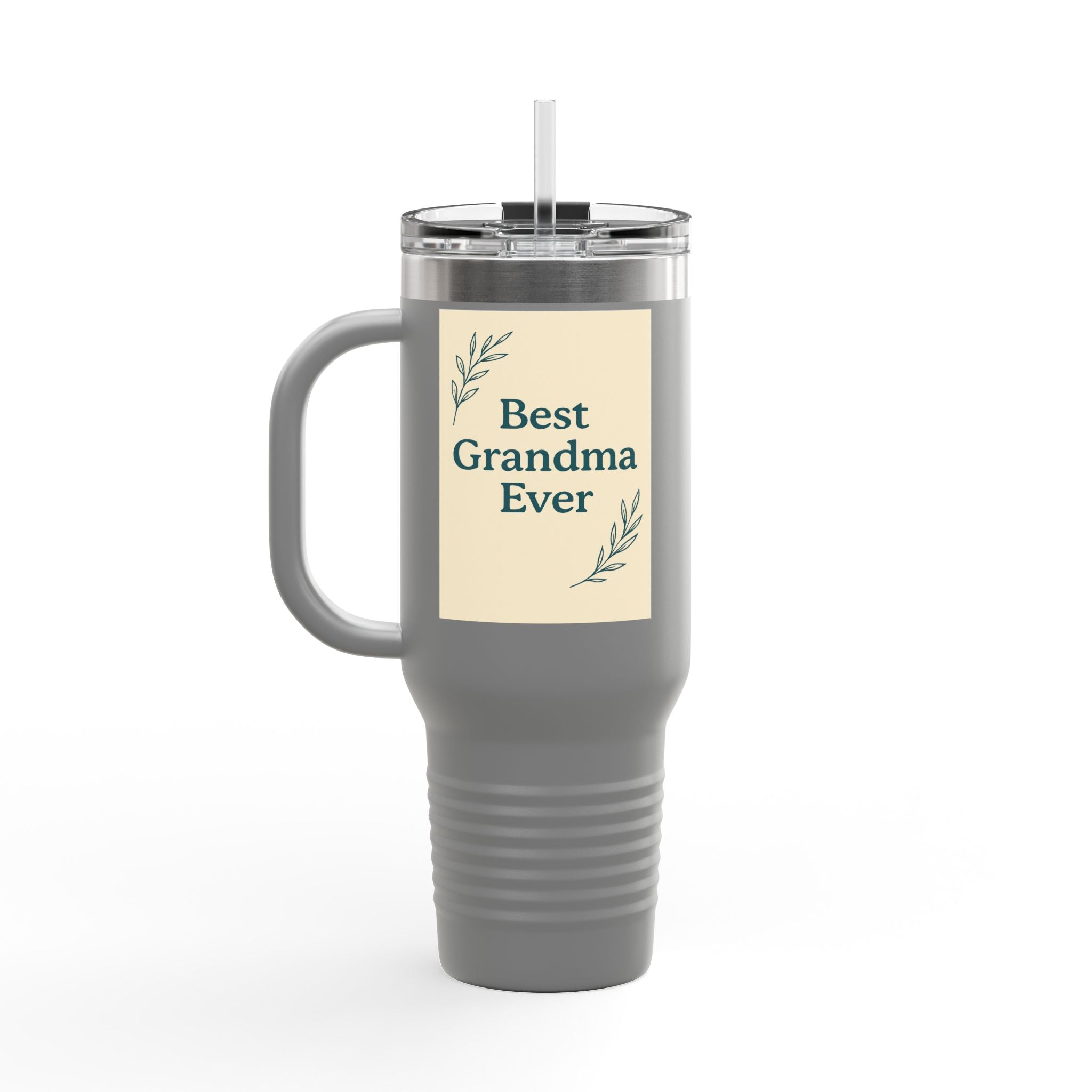 Grandma's Peaceful Moment Insulated Travel Mug | 40oz for Coffee Lovers, Eco-Friendly, Personalized Gift, Perfect for Holidays, Travel