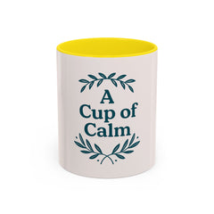 Cozy Coffee Mug: A Cup of Calm, Relaxation Mug, Gift for Coffee Lovers, Tea Time Accessory