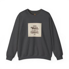Golden Style Crewneck – “Aged Well, Like Opinions”