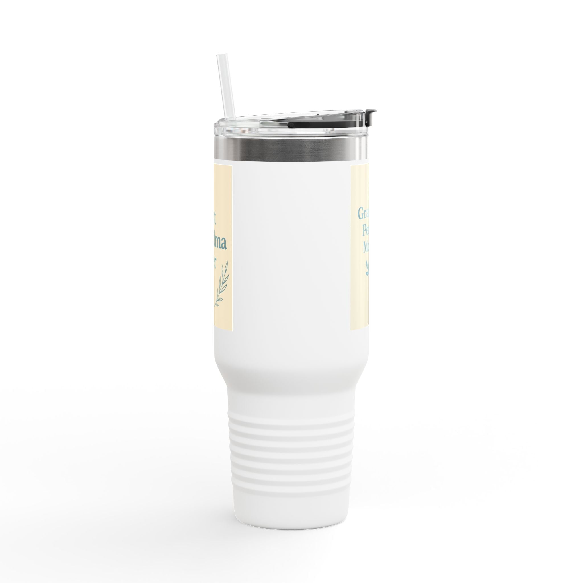 Grandma's Peaceful Moment Insulated Travel Mug | 40oz for Coffee Lovers, Eco-Friendly, Personalized Gift, Perfect for Holidays, Travel