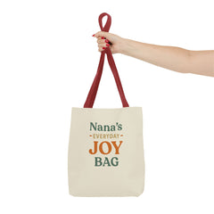 Nana's Everyday Joy Tote Bag, Perfect Gift for Grandmothers, Eco-Friendly Shopping Bag, Yellow All-Over Print, Birthday, Mother's Day, [...]