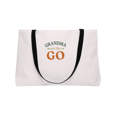 Stylish Weekender Tote Bag for Grandmas, Travel Bag, Grandma Gift, Beach Tote, Weekend Getaway Bag, Personalized Bag