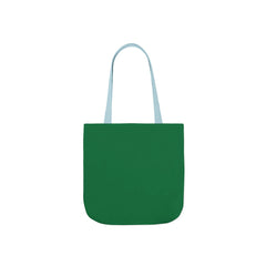 Canvas Tote Bag with Colorful Straps - Perfect Gift for Grandmothers