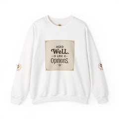 Golden Style Crewneck – “Aged Well, Like Opinions”