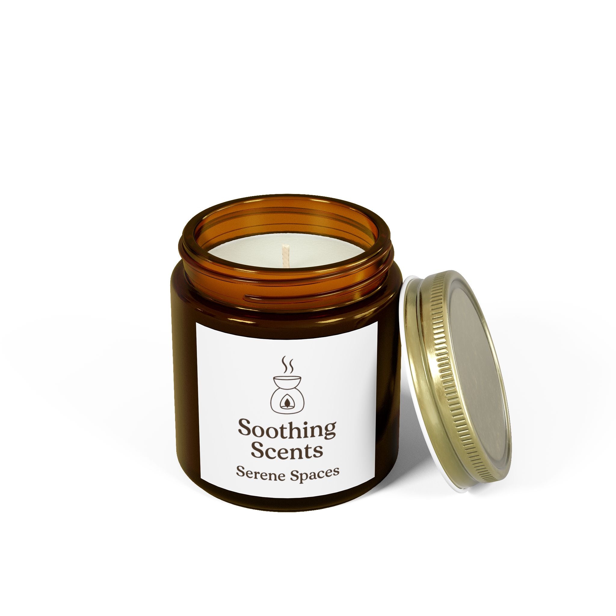 Scented Candles, Elderly Grandparents Gift, Coconut Apricot Wax Candle, Warm Memories, Cozy Atmosphere, Relaxing Aromatherapy, Holiday