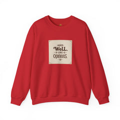 Golden Style Crewneck – “Aged Well, Like Opinions”