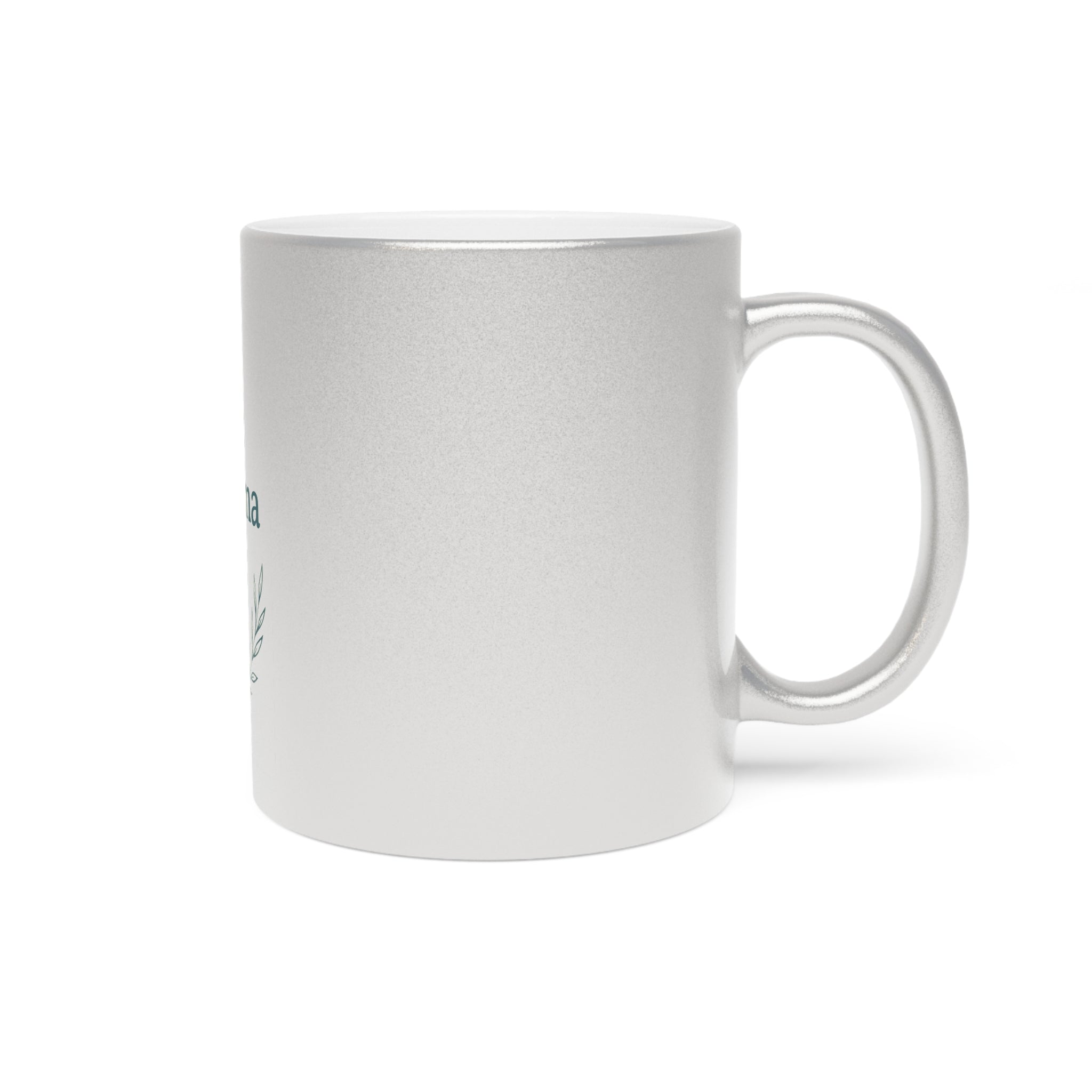Best Grandma Ever Metallic Mug | Unique Gift for Grandma, Silver/Gold Coffee Cup, Birthday Present, Mother's Day Gift