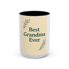 Best Grandma Ever Colorful Mug - Unique Gift for Grandma, Thoughtful Coffee Mug, Great for Mother s Day, Birthday