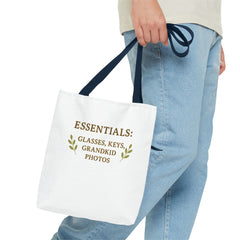 Essentials Tote Bag - Perfect for Grandma, Stylish Shopping, Beach Days, Gifts for Her, Personalized Bag