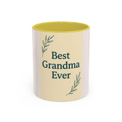 Best Grandma Ever Colorful Mug - Unique Gift for Grandma, Thoughtful Coffee Mug, Great for Mother s Day, Birthday