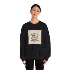 Golden Style Crewneck – “Aged Well, Like Opinions”