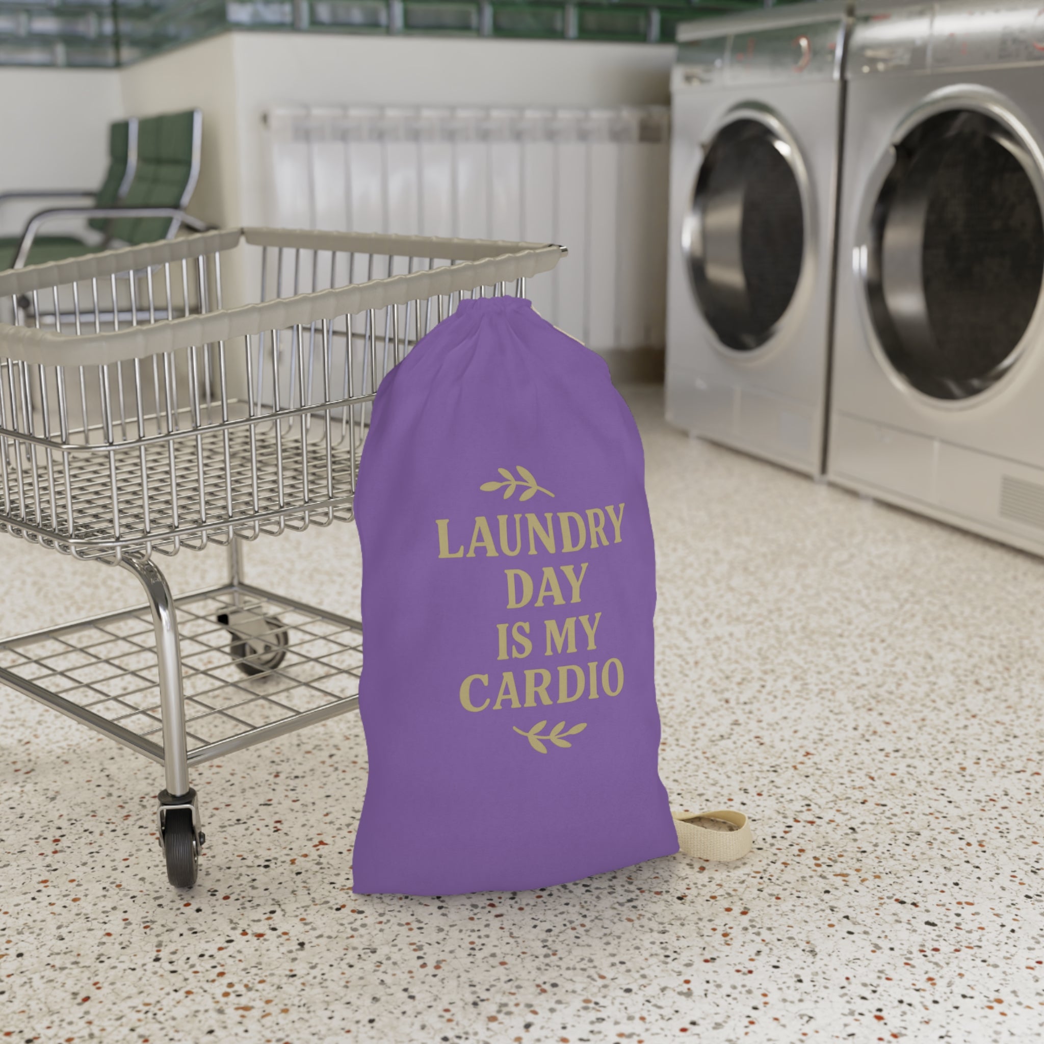 Laundry Day Bag | Fun Laundry Tote, Home Organization, Gift for elderly loved ones, Stylish Laundry Sack