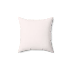 Valentine's Day Pillow— Square Spun Polyester Pillow for Seniors