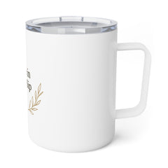 Insulated Coffee Mug, Grace in Every Sip – Perfect for Gifts, Home, Office, Travel, Tea Lovers