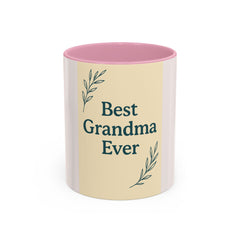 Best Grandma Ever Colorful Mug - Unique Gift for Grandma, Thoughtful Coffee Mug, Great for Mother s Day, Birthday