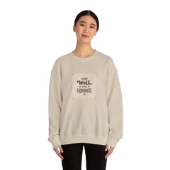 Golden Style Crewneck – “Aged Well, Like Opinions”
