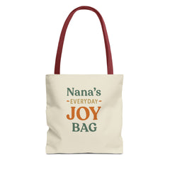 Nana's Everyday Joy Tote Bag, Perfect Gift for Grandmothers, Eco-Friendly Shopping Bag, Yellow All-Over Print, Birthday, Mother's Day, [...]