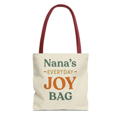 Nana's Everyday Joy Tote Bag, Perfect Gift for Grandmothers, Eco-Friendly Shopping Bag, Yellow All-Over Print, Birthday, Mother's Day, [...]