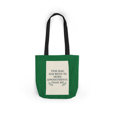 Canvas Tote Bag with Colorful Straps - Perfect Gift for Grandmothers
