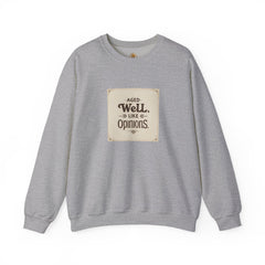 Golden Style Crewneck – “Aged Well, Like Opinions”