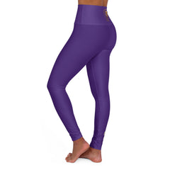 Empowering High Waisted Yoga Leggings for Elderly Woman