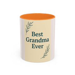 Best Grandma Ever Colorful Mug - Unique Gift for Grandma, Thoughtful Coffee Mug, Great for Mother s Day, Birthday