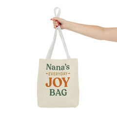 Nana's Everyday Joy Tote Bag, Perfect Gift for Grandmothers, Eco-Friendly Shopping Bag, Yellow All-Over Print, Birthday, Mother's Day, [...]