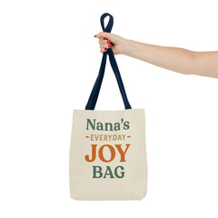 Nana's Everyday Joy Tote Bag, Perfect Gift for Grandmothers, Eco-Friendly Shopping Bag, Yellow All-Over Print, Birthday, Mother's Day, [...]