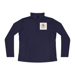 Vintage Stretch Action Ladies Quarter-Zip Pullover