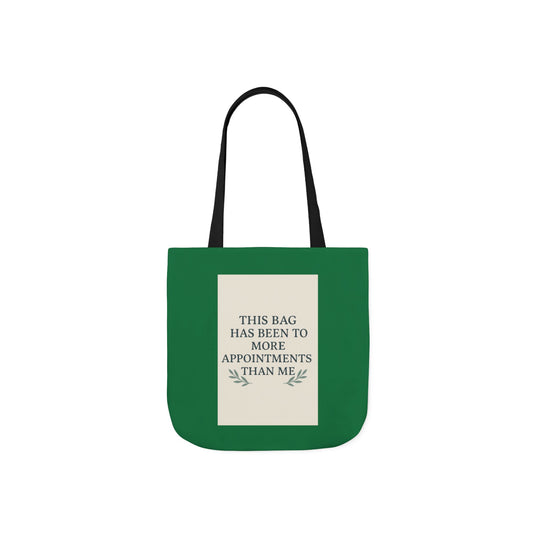 Canvas Tote Bag with Colorful Straps - Perfect Gift for Grandmothers