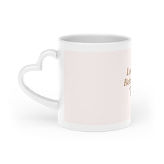 Love Gets Better With Time Mug — Romantic Pink Quote Coffee Cup