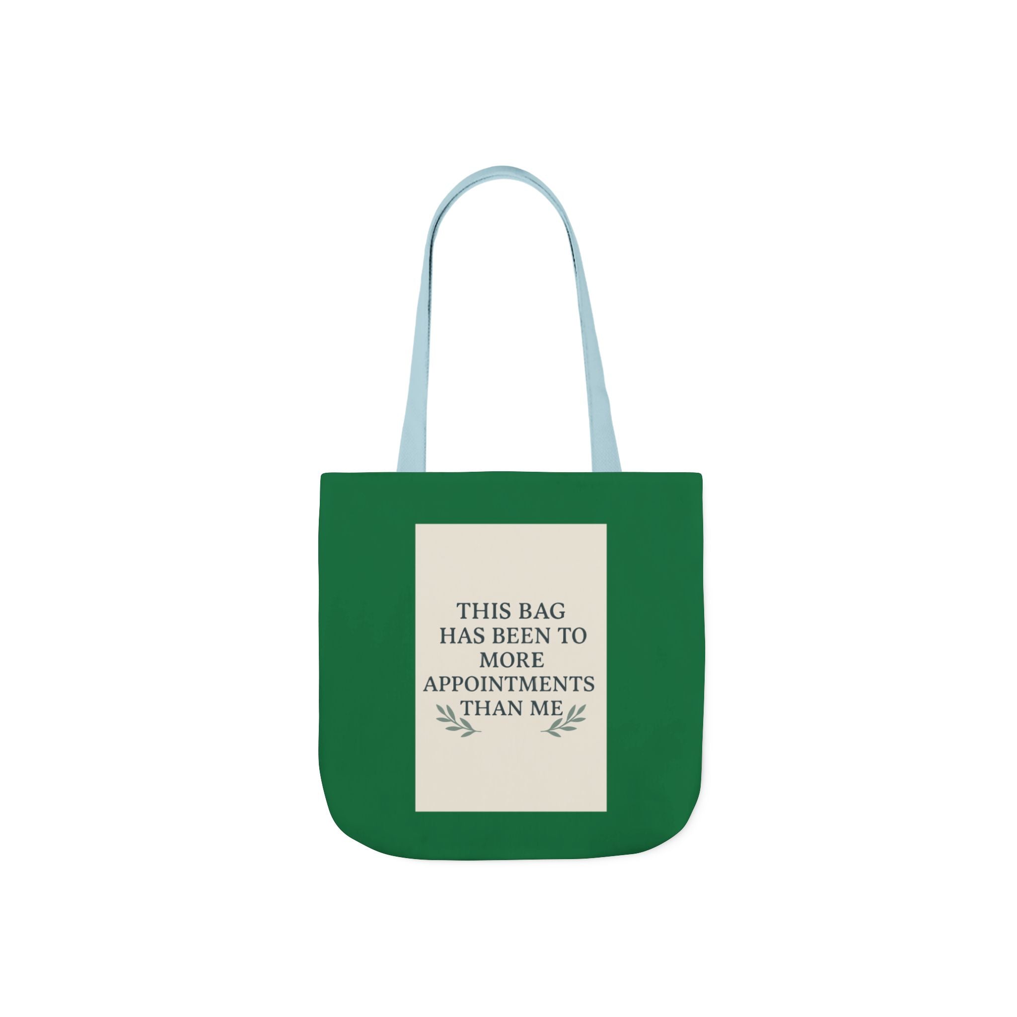 Canvas Tote Bag with Colorful Straps - Perfect Gift for Grandmothers