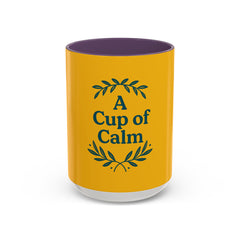 Cozy Coffee Mug: A Cup of Calm, Relaxation Mug, Gift for Coffee Lovers, Tea Time Accessory