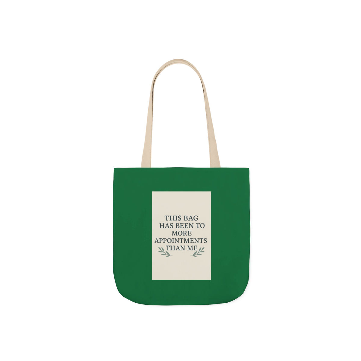 Canvas Tote Bag with Colorful Straps - Perfect Gift for Grandmothers