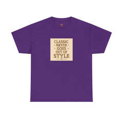 Senior Comfort Cotton Tee - Comfort Never Goes out of Style. Neither do I.