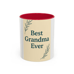 Best Grandma Ever Colorful Mug - Unique Gift for Grandma, Thoughtful Coffee Mug, Great for Mother s Day, Birthday