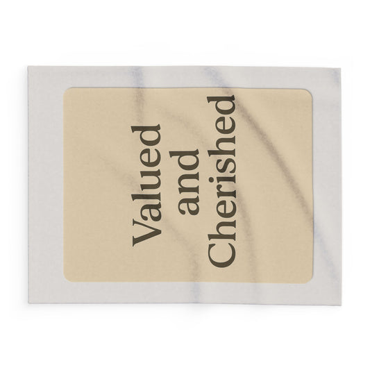 Cozy Arctic Fleece Blanket, Inspirational Home Decor, Thoughtful Gift for Loved Ones, Perfect for Cozy Nights, Warmth and Comfort