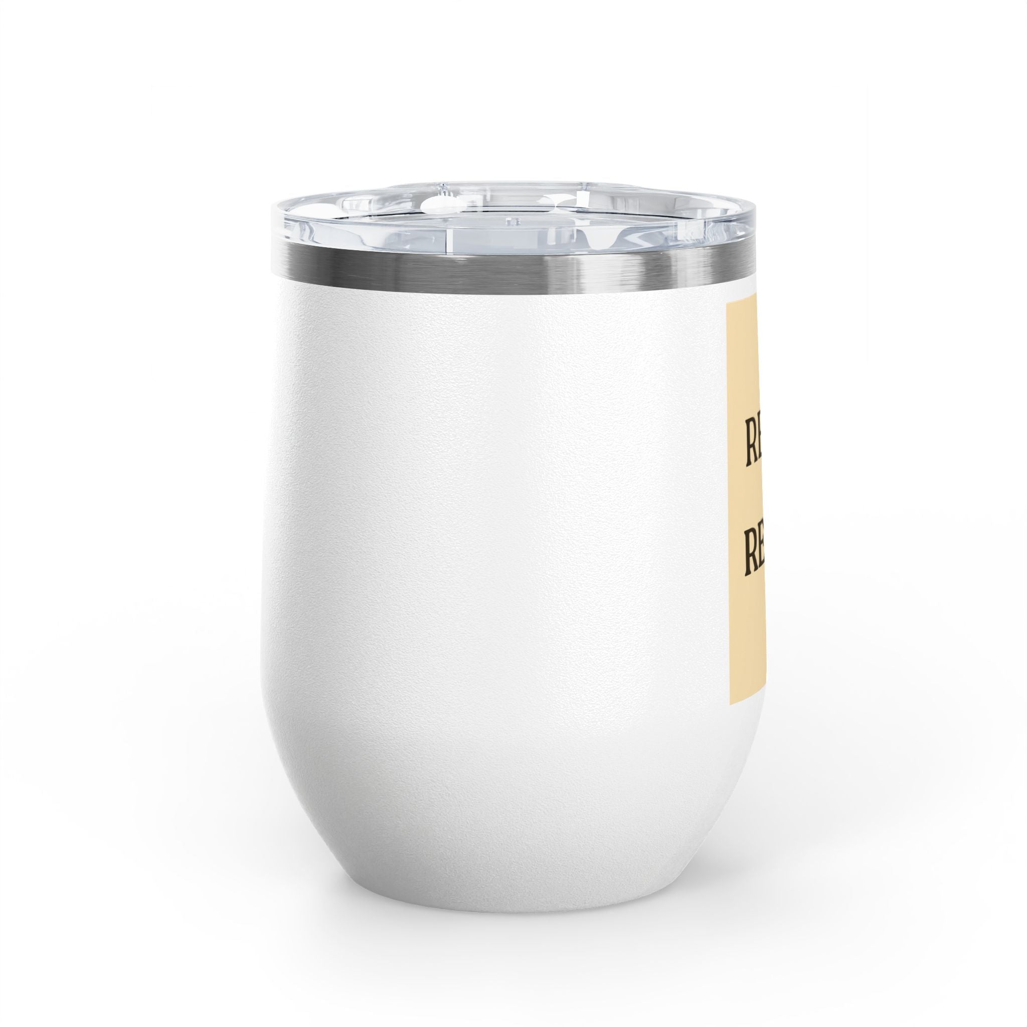 Wine Tumbler | "REST & RELAX" Insulated Cup, Perfect for Gifts, Relaxation, Parties, & Outdoor Fun