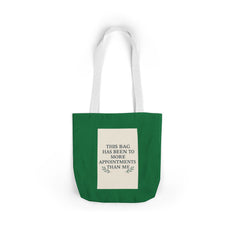 Canvas Tote Bag with Colorful Straps - Perfect Gift for Grandmothers