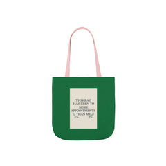 Canvas Tote Bag with Colorful Straps - Perfect Gift for Grandmothers