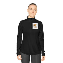 Vintage Stretch Action Ladies Quarter-Zip Pullover