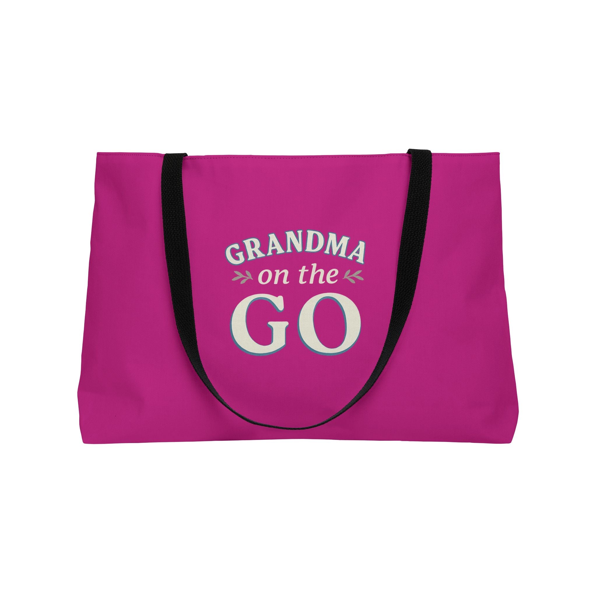 Stylish Weekender Tote Bag for Grandmas, Travel Bag, Grandma Gift, Beach Tote, Weekend Getaway Bag, Personalized Bag