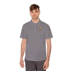 Men's Sport Polo Shirt - 'Old Enough to Know Better, Young Enough Not to Care'