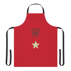 Retired Chef Apron - AOP with 5-Color Straps, Gift for Cooking Enthusiasts, Fun Kitchen Accessory, Perfect for Retirement Parties