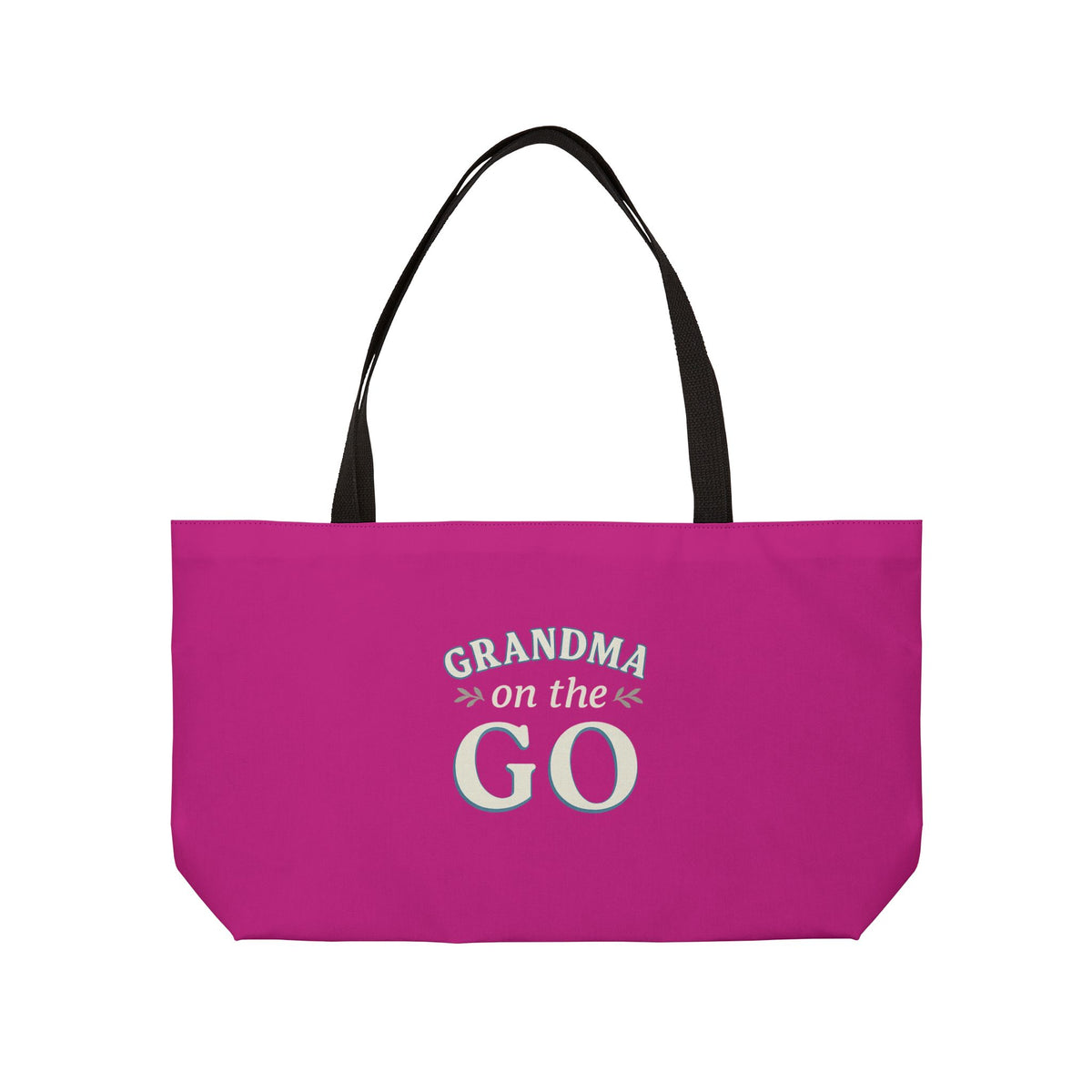 Stylish Weekender Tote Bag for Grandmas, Travel Bag, Grandma Gift, Beach Tote, Weekend Getaway Bag, Personalized Bag