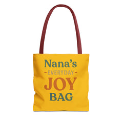 Nana's Everyday Joy Tote Bag, Perfect Gift for Grandmothers, Eco-Friendly Shopping Bag, Yellow All-Over Print, Birthday, Mother's Day, [...]